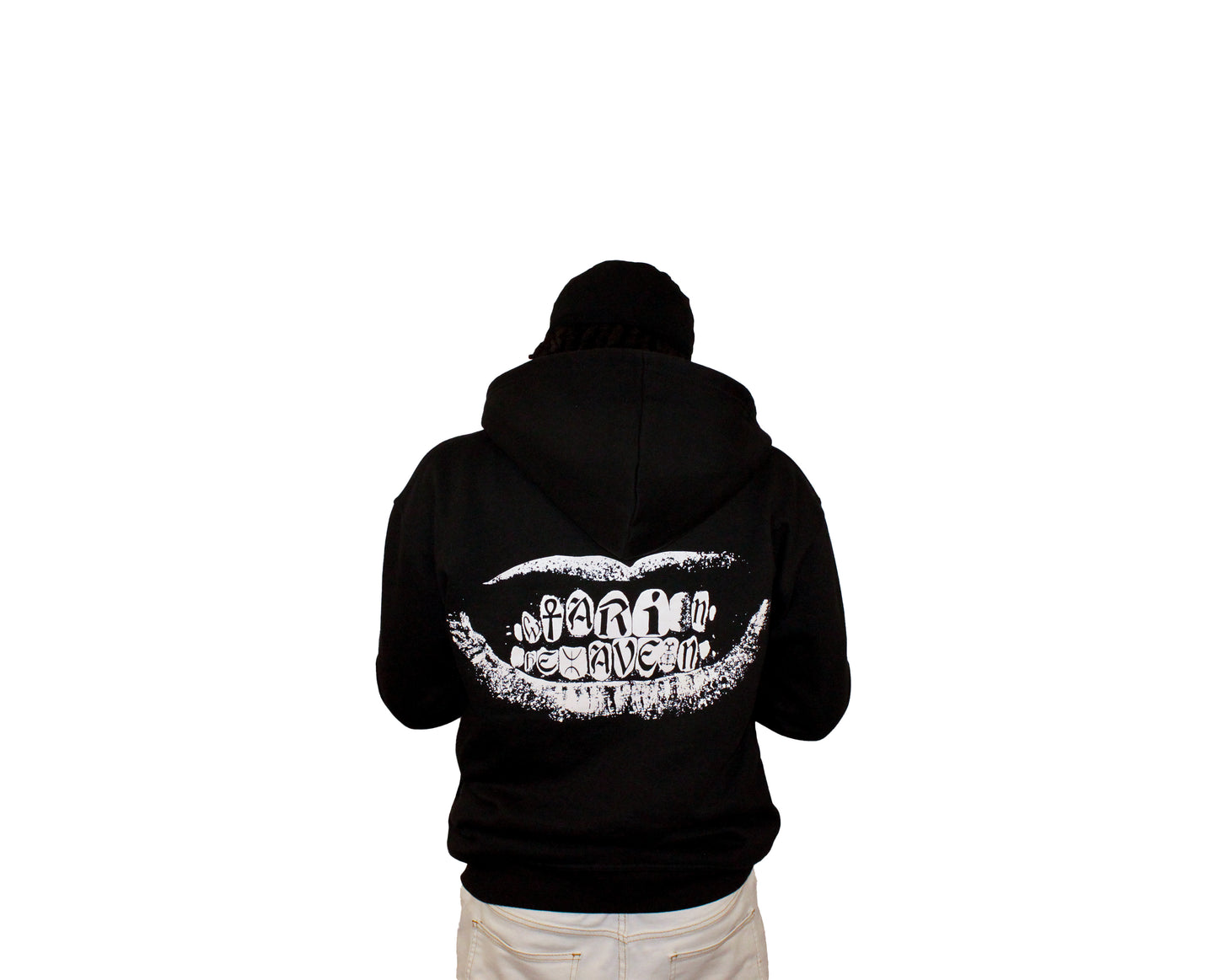Tooth For Tooth Black Zip Hoodie