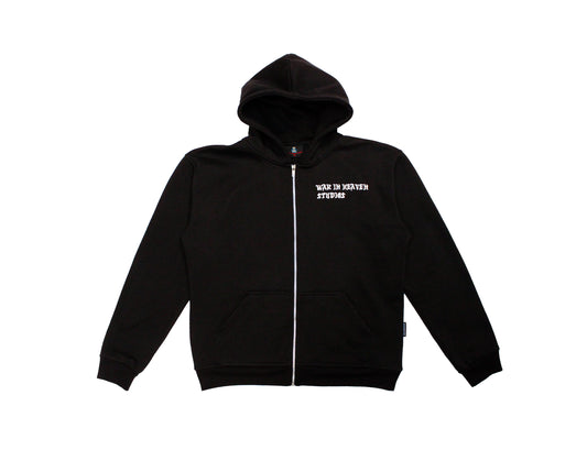 Tooth For Tooth Black Zip Hoodie